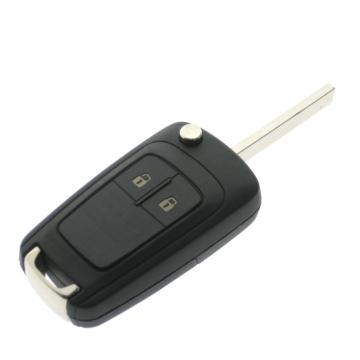 Opel klapsleutelbehuizing met twee knoppen