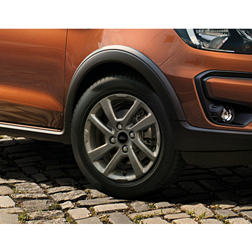 Ford Ka+ lichtmetalen velg 15" 4 X 2-spaaks design, Rock Metallic