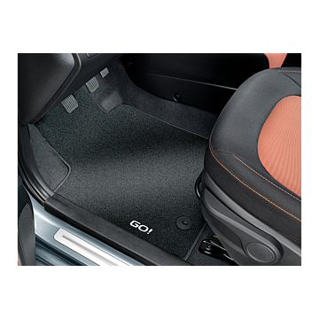 Hyundai i10 (2014 - 2017) vloermatten, velour, GO! special edition