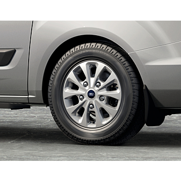 Ford Tourneo Custom / Transit Custom (08/2012 - 09/2023) lichtmetalen velg 16" 10-spaaks design, Sparkle silver