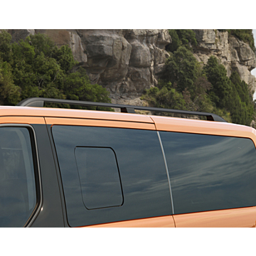Ford Tourneo / Transit Custom (02/2018 - 09/2023) dakrails zwart
