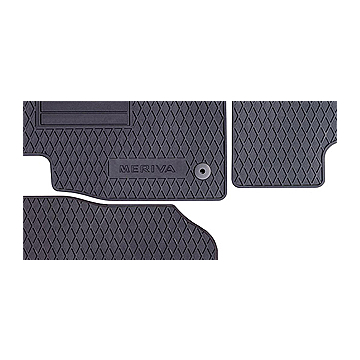Opel Meriva B vloermatten rubber