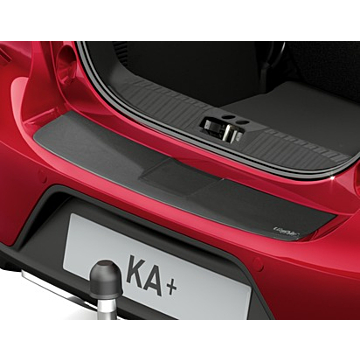 Ford Ka+ achterbumper beschermlijst, mat zwart