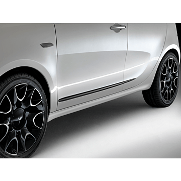 Lancia Ypsilon stootsierlijsten bruin