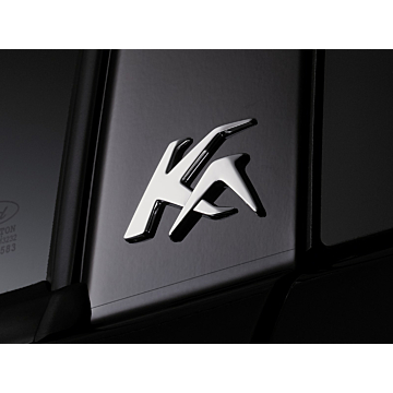 Ford Ka (09/2008 - 05/2016) stickers voor de B-stijl voor links en rechts