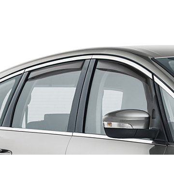 Ford S-MAX (06/2015 - 09/2018) windgeleiders, zijruit achterportier, zwart