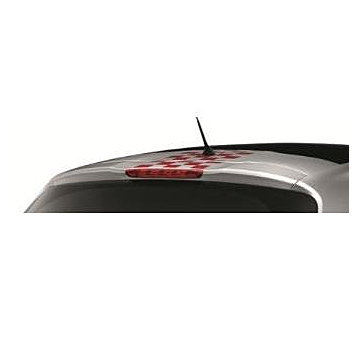 Peugeot 208 sticker upper side tailgate