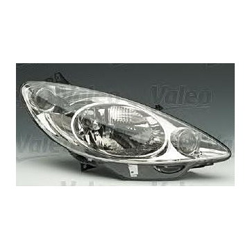 Peugeot 1007 koplampenset chroom