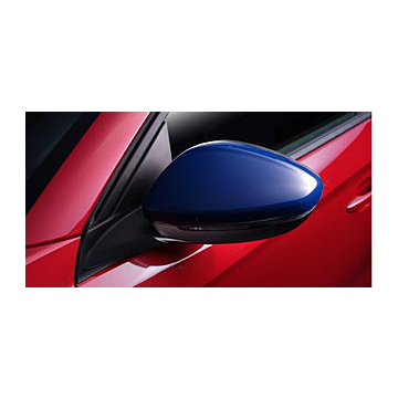 Opel Corsa F spiegelkappen blauw