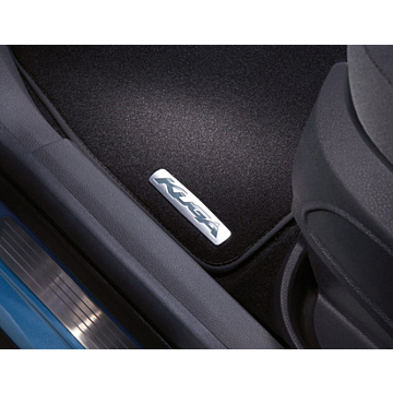 Ford Kuga (2008 - 07/2011) vloermatten, premium velours voor, zwart
