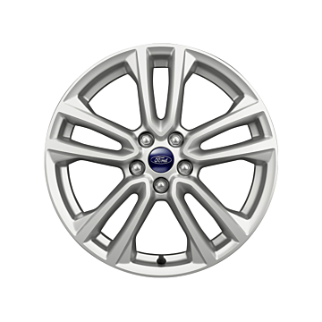 Ford Kuga (11/2012 - 11/2019) lichtmetalen velg 18" 5 x 2-spaaks design, zilver