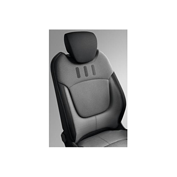 Renault Captur stoelhoezen "Zip collection" grijs