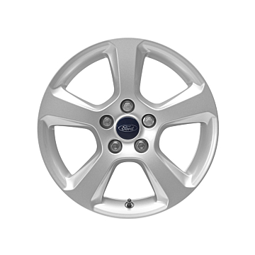 Ford lichtmetalen velg 16" 5-spaaks design, zilver