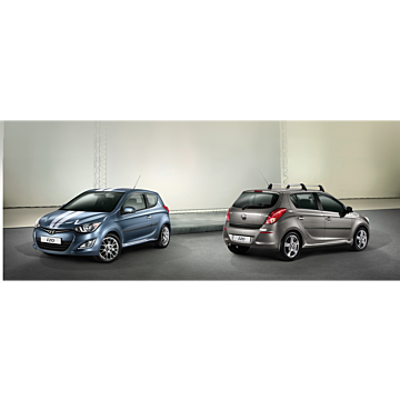 Hyundai i20 5-drs (2012 - 2015) windgeleiders, voor