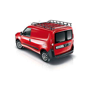 Fiat Doblo 2010 - .. imperiaal met spoiler en laadrol (lange wielbasis)