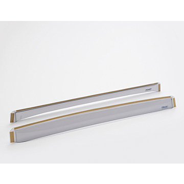 Ford S-MAX (03/2010 - 04/2015) windgeleiders, zijruit voor achterste zijruiten, lichtgrijs