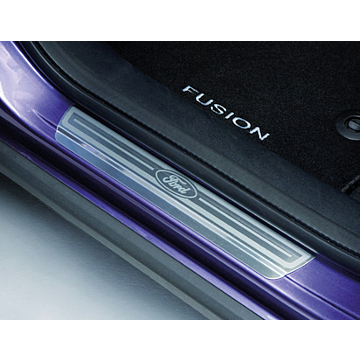 Ford Fusion (2002 - 2012) instaplijsten voor, anthraciet/zilver