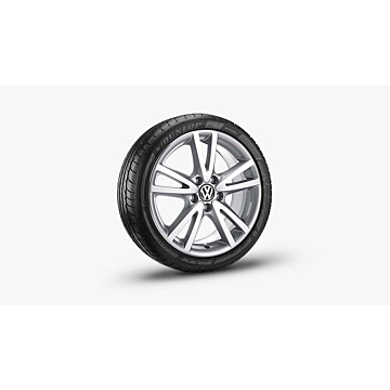 Volkswagen lichtmetalen velg Vision, 8J x 18, Sterling-zilver