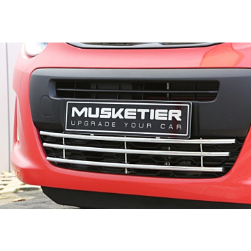 Musketier Citroën C1 2014 - .. rvs grille verchroomd