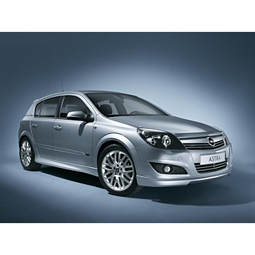 Opel Astra H hatchback / station OPC-line voorbumperspoiler (2007 - 2010)