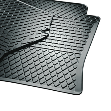 Volkswagen Caddy 2011 - 2015 all-weather floor mats, front (button-fastening)