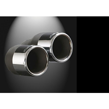 Musketier Peugeot 208 (2012 - 2019) duplex rvs einddemper 2x90 mm