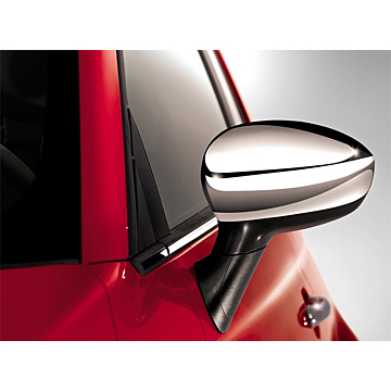 Fiat 500 / Punto 2012 - 2017 spiegelkappen chroom