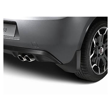 Citroën DS3 mud flaps design rear