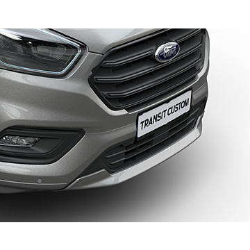 Ford Tourneo / Transit Custom (02/2018 - 09/2023) voorspoiler set, in zilver gespoten