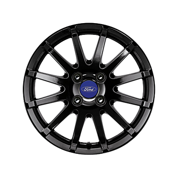 Ford Fusion (2002 - 2012) lichtmetalen velg 16" 12-spaaks design, zwart