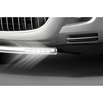 Musketier Peugeot 4007 voorbeugel met LED dagrijverlichting