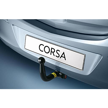 Opel Corsa E detachable towbar