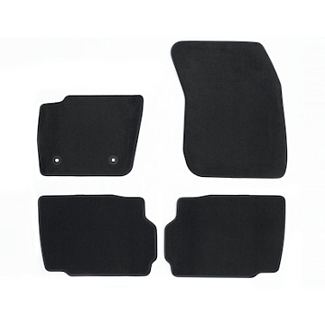 Ford Mondeo (09/2014 - ..) vloermatten, premium velours voor en achter, zwart
