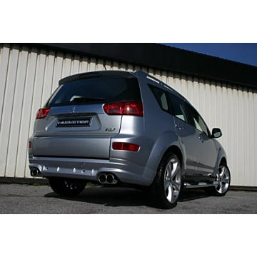Musketier Peugeot 4007 achterbumper voor L/R einddemper voor met trekhaak