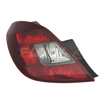 Opel Corsa D 5-drs achterlicht links donker