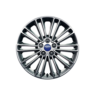 Ford Mondeo (09/2014 - ..) lichtmetalen velg 18" 10x2-spaaks design, zilver