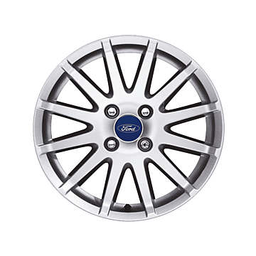 Ford Fusion (2002 - 2012) lichtmetalen velg 16" 12-spaaks design, zilver