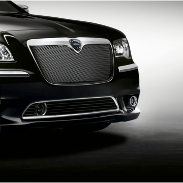 Lancia Thema grille met honingraatstructuur chroom