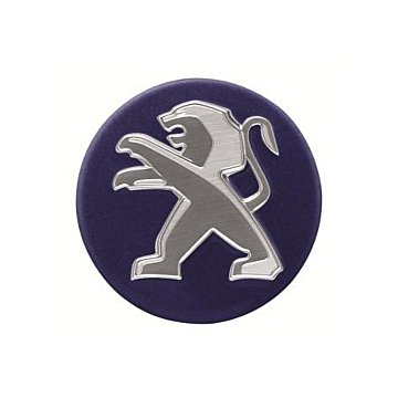 Peugeot hub caps BLEU VIRTUEL