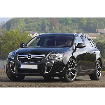 Opel Insignia A OPC voorbumper 2009 - 2013 zonder parkeerhulp en met koplampsproeiers