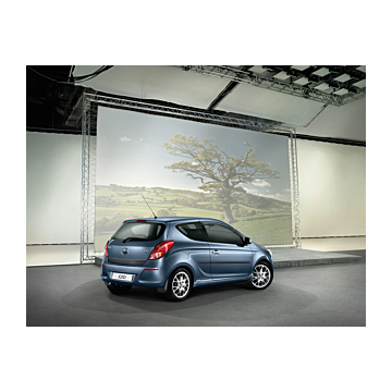Hyundai i20 3-drs (2012 - 2015) windgeleiders, voor
