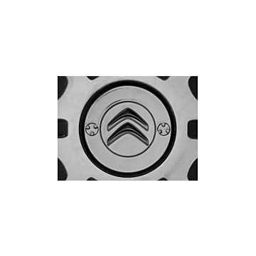 Citroën naafkap met CitroÃ«n-logo voor Enjofix-veiligheidswieldop, ?tincelle Grijs