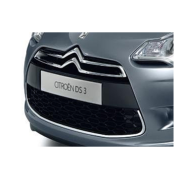 Citroën DS3 (2011 - 2018) chromen sierlijst voor de grille
