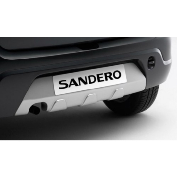 Dacia Sandero 2008 - 2012 achterbumper skidplate