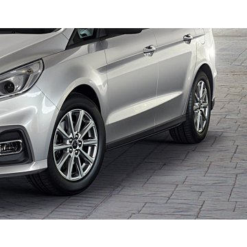 Ford Galaxy / S-MAX (06/2015 - 04/2023) lichtmetalen velg 17" 10-spaaks design, Sparkle silver