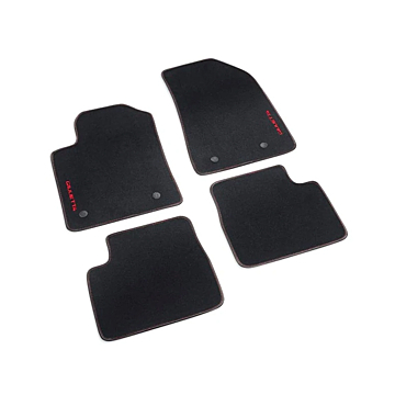 Alfa Romeo Giulietta vloermatten rood (RHD) dubbele pinbevestiging