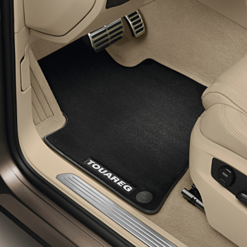 Volkswagen Touareg 2010 - .. floor mats velor, front and rear