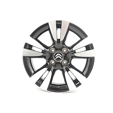 Citroën lichtmetalen velg Ashera 16" 4-gaats Noir Onyx