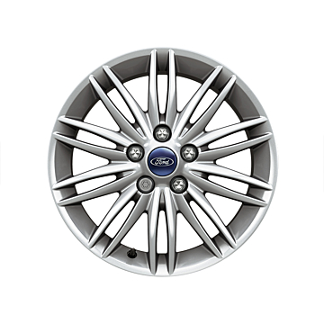 Ford alloy wheel 16" 10 x 2-spoke premium design, silver