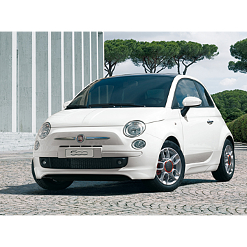 Fiat 500/500c 2007 - 2015 voorbumper spoiler